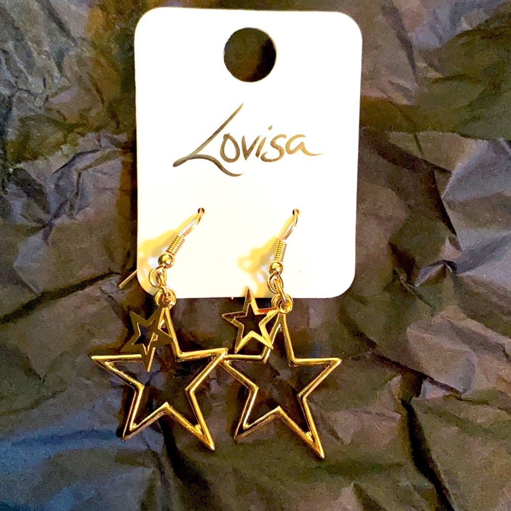 ♥️Gold Star Earrings